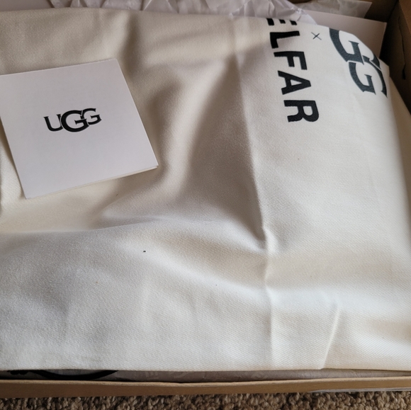 UGG X Telfar blue boots W8M7 - Picture 4 of 9